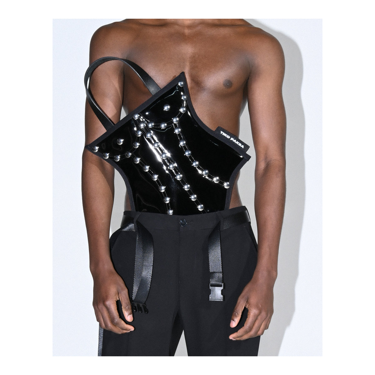 Tanira Corset Black Bag