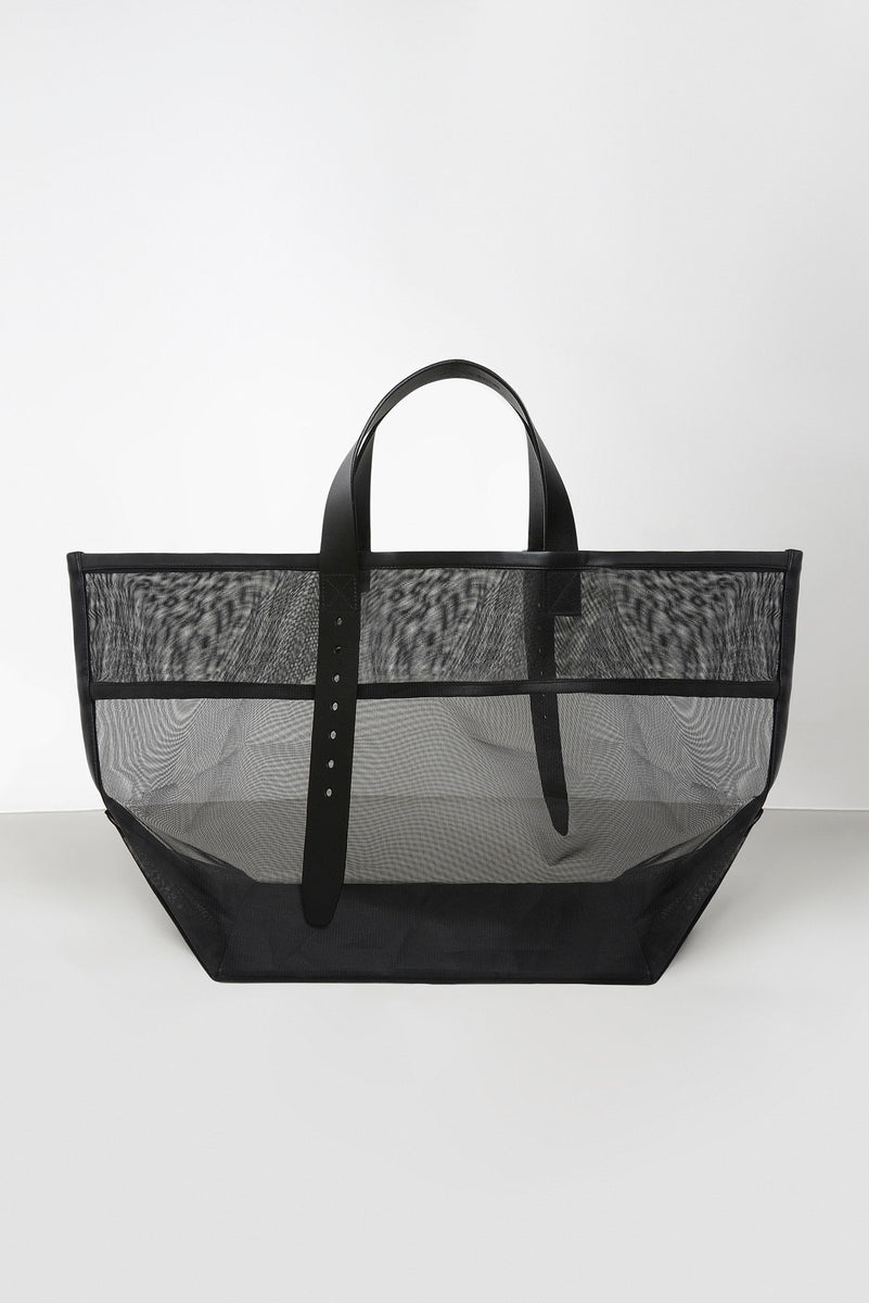 BLACK MESH TOTE BAG – TikoPaksa